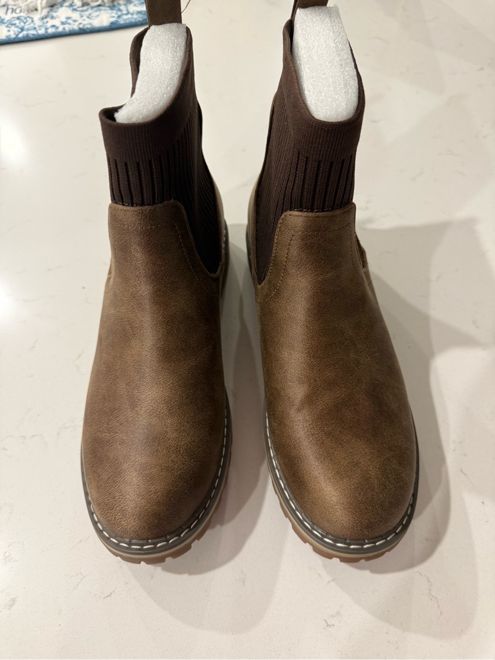 Corky’s NWOB Women Cabin Fever Brown Slip-On Chelsea Boot | 10